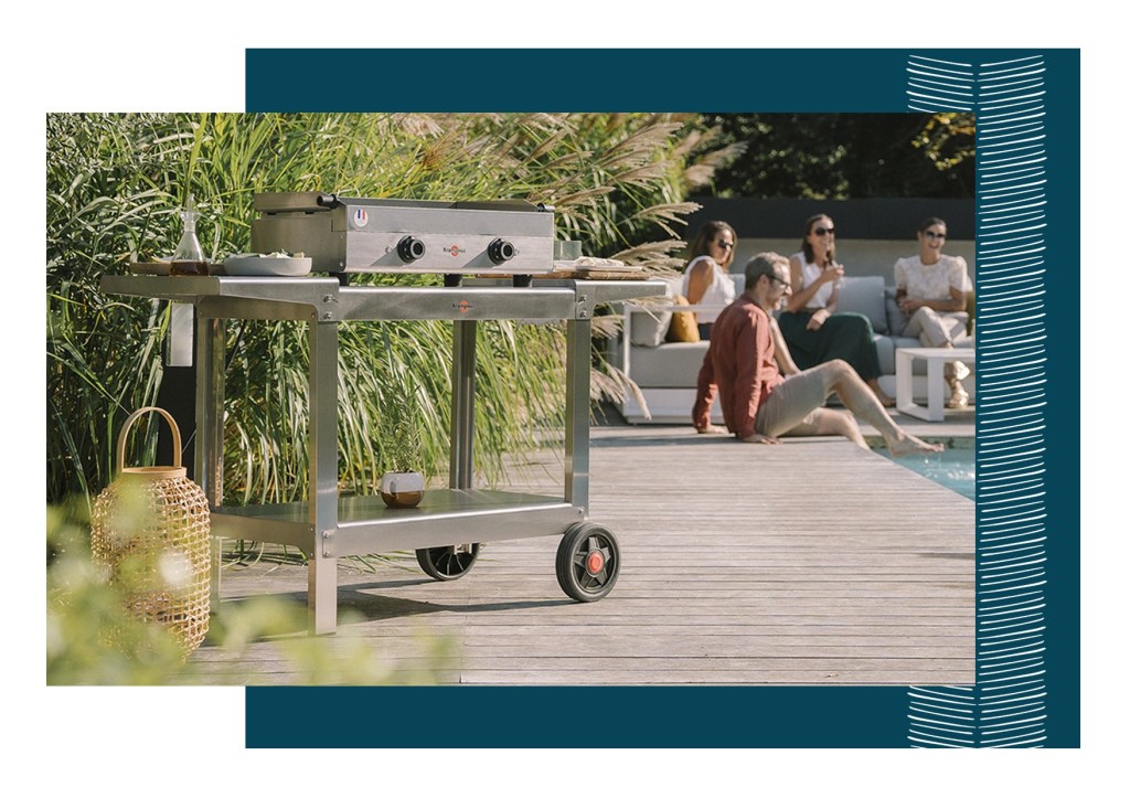 retrouvez nos planchas krampouz chez les pergolas de Lydia